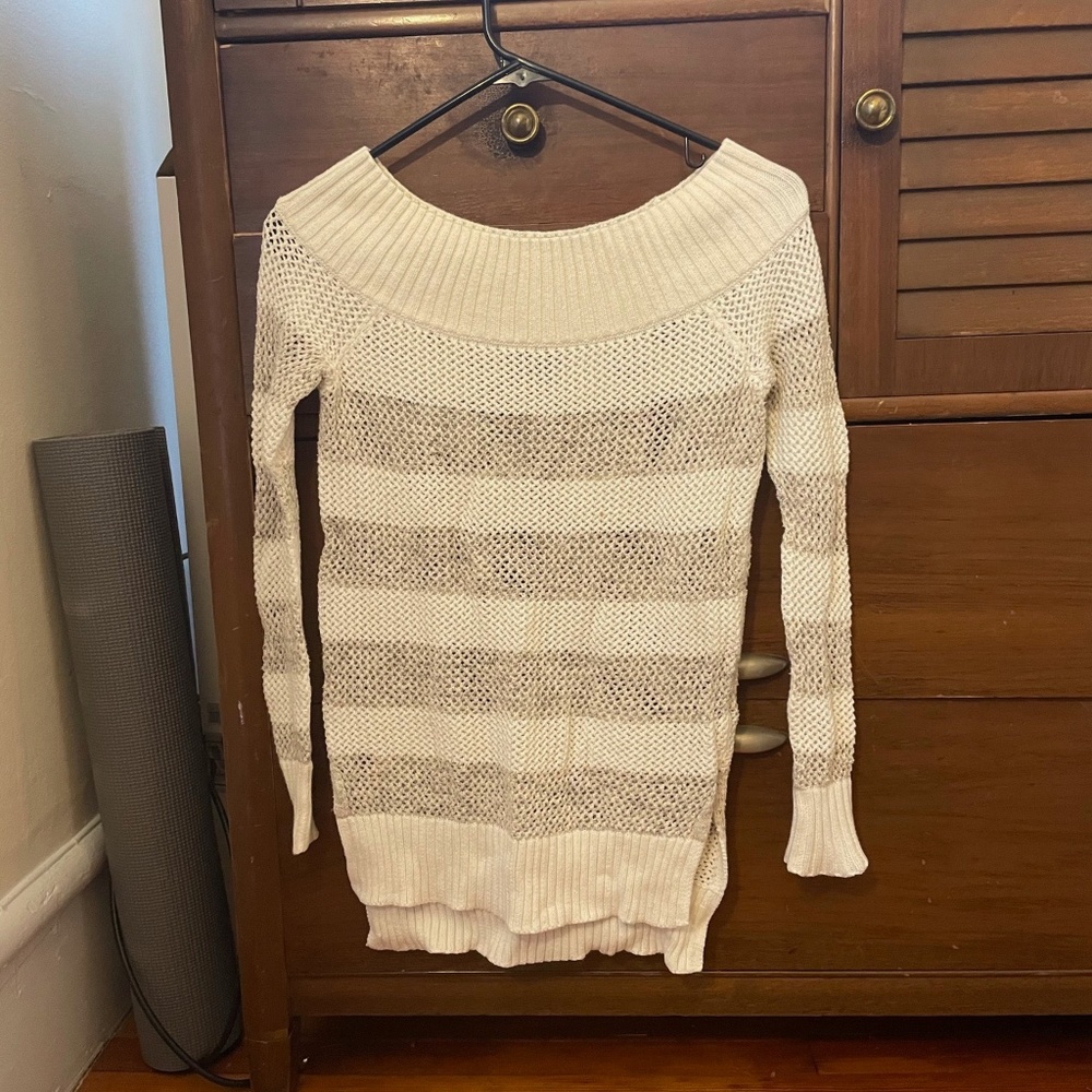 Aerie Striped Knit Sweater Size XS